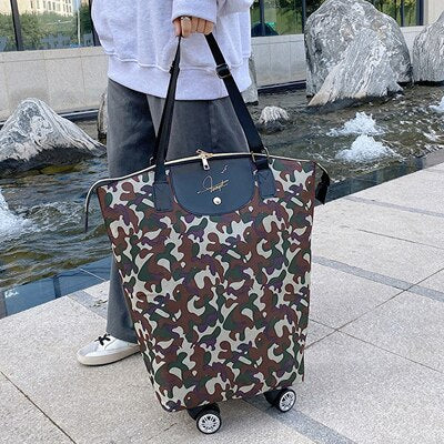 Business + Shop + Travel Versatile Rolling Bag