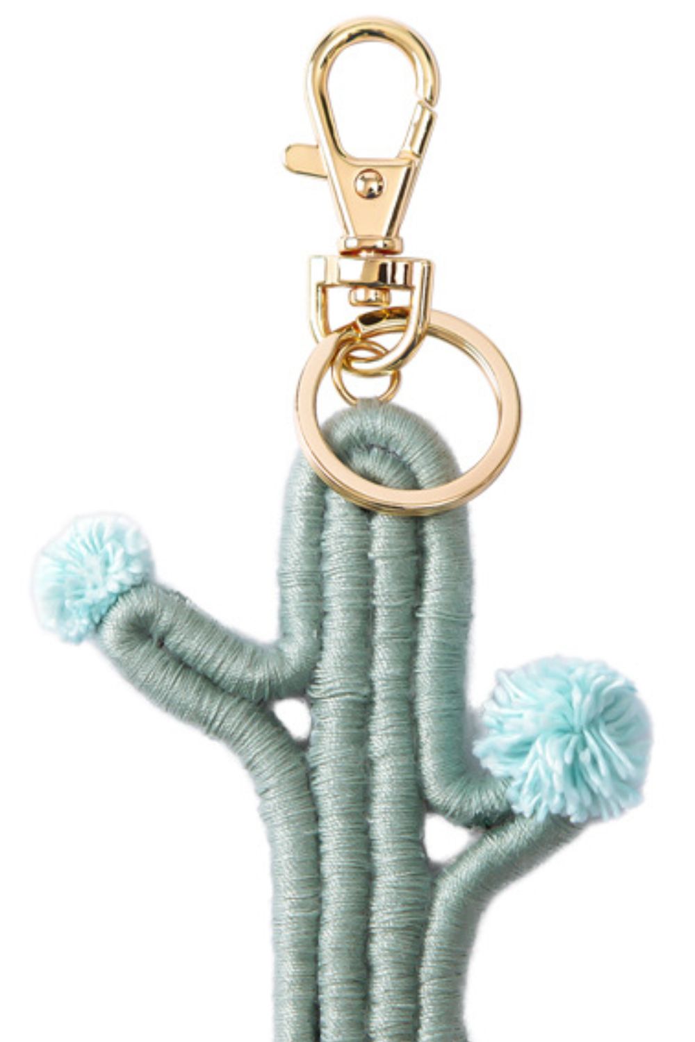 Cactus Keychain with Fringe